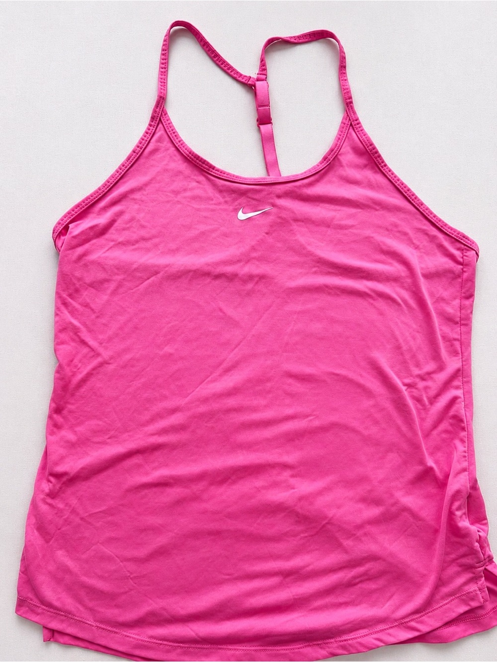 Nike Dri-FIT Pink Racerback Strappy Running Workout Tank Top Women’s M